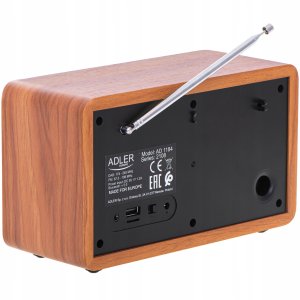 Radio Adler Radio kuchenne bluetooth DAB MP3 LCD USB SD pilot budzik 3