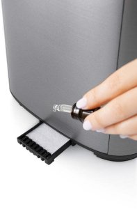 Nawilżacz powietrza Eta ETA Humidifier | Noble Smart 5629 90000 | 110 W | Water tank capacity 4 L | Suitable for rooms up to 50 m² | Ultrasonic | Grey | Humidification capacity 500 ml/hr 8