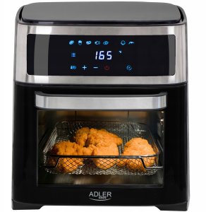 Frytkownica beztłuszczowa Adler AIR FRYER XXL 13L Frytkownica Beztłuszczowa Piekarnik 2500W LED 8w1 Adler 3