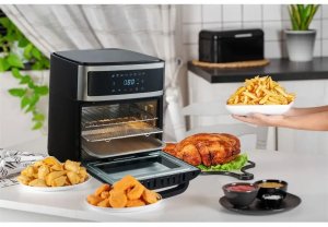 Frytkownica beztłuszczowa Adler AIR FRYER XXL 13L Frytkownica Beztłuszczowa Piekarnik 2500W LED 8w1 Adler 8