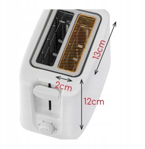 Toster Adler Toster elektryczny opiekacz do tostów ruszt do bułek tacka 900W 8