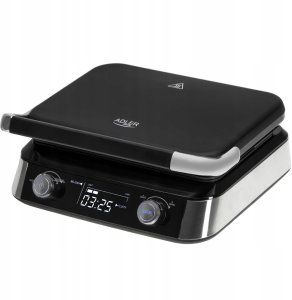 Gofrownica Adler Gofrownica 2 duże gofry Wyświetlacz LED Mocna 2400W 5 programów Adler 4