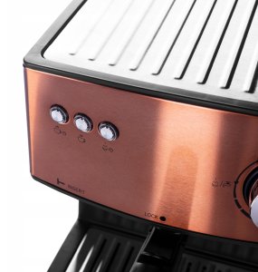 Ekspres ciśnieniowy Adler Ekspres do kawy Ciśnieniowy Kolbowy Miedziany Adler + Spieniacz mleka 5