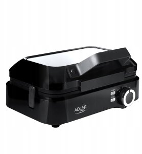 Gofrownica Adler Gofrownica 2000W XXL na 2 duże gofry Płynna regulacja temperatury NON-STICK 5