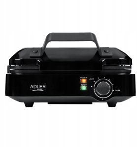 Gofrownica Adler Gofrownica 2000W XXL na 2 duże gofry Płynna regulacja temperatury NON-STICK 6