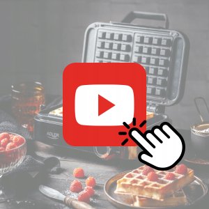 Gofrownica Adler Gofrownica 2000W XXL na 2 duże gofry Płynna regulacja temperatury NON-STICK 10