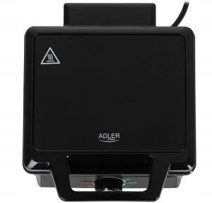 Gofrownica Adler GOFROWNICA 2000W XXL 2 Duże Gofry Regulacja Temperatury NON-STICK Mocna 5