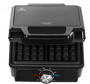 Gofrownica Adler GOFROWNICA 2000W XXL 2 Duże Gofry Regulacja Temperatury NON-STICK Mocna 7
