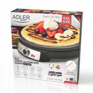 Adler NALEŚNIKARKA XXL 30cm Naleśnik racuchy tortilla 1600W regulacja temp ADLER 3