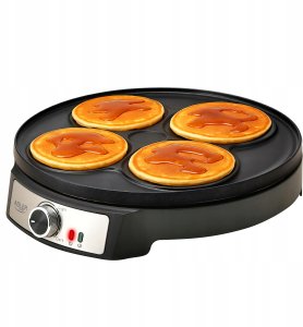 Adler NALEŚNIKARKA XXL 30cm Naleśnik racuchy tortilla 1600W regulacja temp ADLER 4