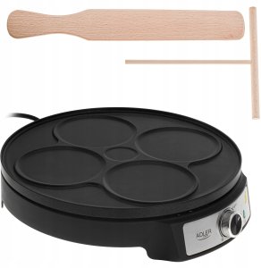 Adler NALEŚNIKARKA XXL 30cm Naleśnik racuchy tortilla 1600W regulacja temp ADLER 6