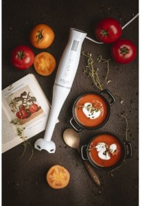 Blender Adler Blender ręczny 300W stal nierdzewna ergonomiczny uchwyt Adler AD 4622 BIAŁY 15