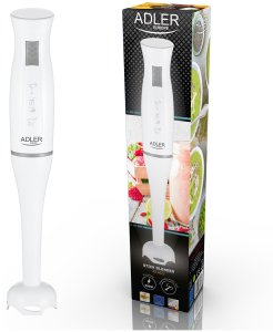 Blender Adler Blender ręczny 300W stal nierdzewna ergonomiczny uchwyt Adler AD 4622 BIAŁY 2