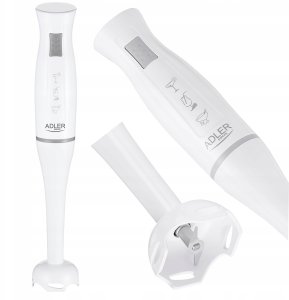 Blender Adler Blender ręczny 300W stal nierdzewna ergonomiczny uchwyt Adler AD 4622 BIAŁY 6