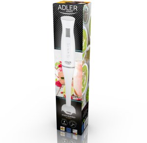 Blender Adler Blender ręczny 300W stal nierdzewna ergonomiczny uchwyt Adler AD 4622 BIAŁY 7