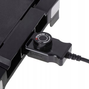 Grill elektryczny stołowy duży mocny 3000W 240 stopni - 17496853104 6