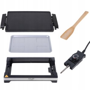 Grill elektryczny stołowy duży mocny 3000W 240 stopni - 17496853104 8