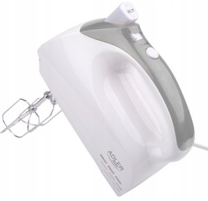 Mikser Adler Mikser ręczny robot kuchenny 300W turbo 5 prędkości szary 3