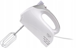 Mikser Adler Mikser ręczny robot kuchenny 300W turbo 5 prędkości szary 9