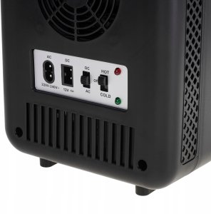 Adler Mała Przenośna Mini Lodówka Turystyczna 4L 12V 230V z funkcją grzania 4