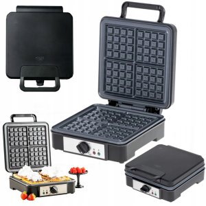 Gofrownica Adler Gofrownica ADLER AD 3049 1800W Na 4 gofry Nieprzywierająca 1800W Mocna 10