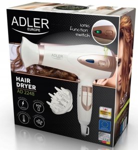 Suszarka Adler Suszarka do włosów ADLER AD 2248 2200W + dyfuzor Z funkcją jonizacji 12