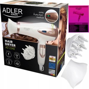 Suszarka Adler Suszarka do włosów ADLER AD 2248 2200W + dyfuzor Z funkcją jonizacji 8
