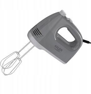 Mikser Adler Mikser ręczny Robot kuchenny 750W 5 biegów + TURBO 4 Mieszadeł Wolny start 6