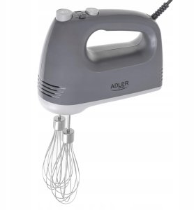 Mikser Adler Mikser ręczny Robot kuchenny 750W 5 biegów + TURBO 4 Mieszadeł Wolny start 7