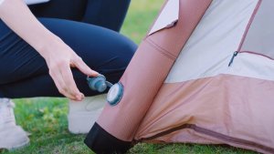 Namiot turystyczny Namiot Aerogogo Samorozkładający się z pompką IPX7 samopompujący na biwak 8