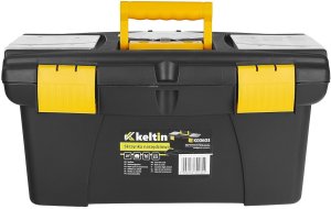 KELTIN Skrzynka narzędziowa z organizerami plastikowa 19" (6) 4