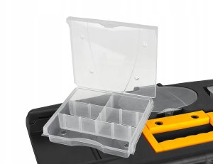 KELTIN Skrzynka narzędziowa z organizerami plastikowa 19" (6) 8