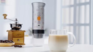 Ekspres na kapsułki PODRÓŻNY ekspres do kawy mielonej+ na kapsułki CIŚNIENIOWY 20 Bar AEROGOGO 6