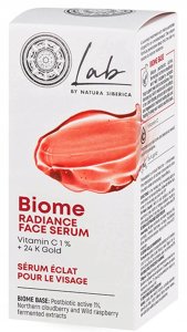 Be Organic SIBERICA PROFESSIONAL_Lab Biome Radiance Face Serum rozświetlające serum do twarzy 30ml 2