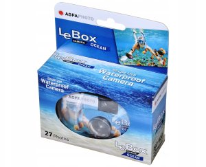 Aparat cyfrowy AgfaPhoto AGFA Aparat Jednorazowy Podwodny Wodoszczelny Wodoodporny 27 zdjęć do 3m 4