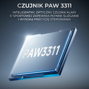 Mysz Ajazz AJ199 Carbon Fiber Wireless/Bluetooth/USB – czarna 10