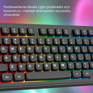 Klawiatura Ajazz AF98 Black USB-C 5