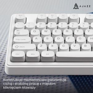 Klawiatura Ajazz AF98 White USB-C 11