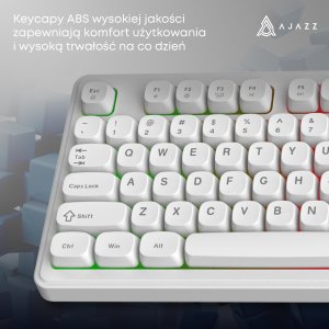 Klawiatura Ajazz AF98 White USB-C 5