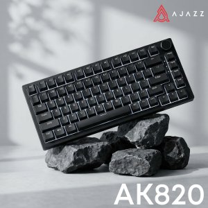 Klawiatura Ajazz AK820 Red Switch Black USB-C 3