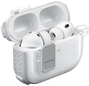 Amazingthing Etui do słuchawek AirPods Pro 3 Titan Pro Mag Case Clear - białe Etui do słuchawek AirPods Pro 3 Titan Pro Mag Case Clear - białe 7