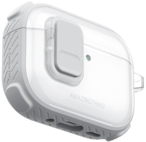 Amazingthing Etui do słuchawek AirPods Pro 3 Titan Pro Mag Case Clear - białe Etui do słuchawek AirPods Pro 3 Titan Pro Mag Case Clear - białe 8