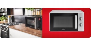 Kuchenka mikrofalowa Amica Kuchenka mikrofalowa Amica AMMF20M1S 700W 20L 2