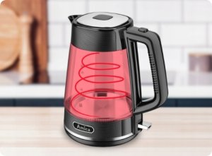 Czajnik Amica Czajnik elektryczny Amica KD 2050G 2200W 1,7l Strix szklany 3