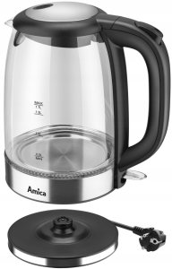 Czajnik Amica Czajnik elektryczny Amica KD 2050G 2200W 1,7l Strix szklany 8