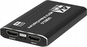 Grabber HDMI 4K Nagrywarka Obrazu Video na USB 3.0 do PC Laptopa Karta 9