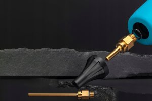 Pistolet do kleju Akumulatorowy Bezprzewodowy Pistolet do Kleju na Gorąco 11mm 100W + Wkłady 8