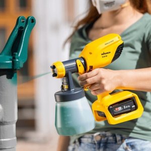Wagner W250 18V pistolet do malowania na baterie 18 V Output (max.) 250 ml/min 3