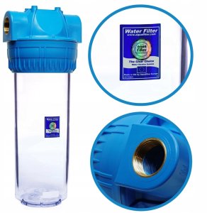 Aquafilter Korpus Narurowy 3/4 Filtr Wody z 5x Wkładami Antybakteryjnymi Zestaw Domu 7