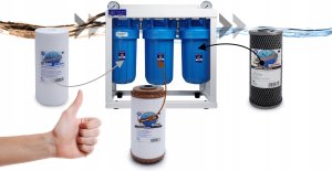 Aquafilter Stacja Uzdatniania Wody AQUAFILTER BIGBLUE HHBB10B Filtr na Cały Dom 10" 14